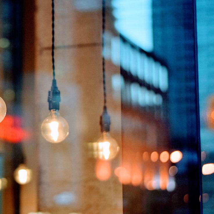 1W LED Fancy Round Glitter Bulb - ONE STOP LIGHTING