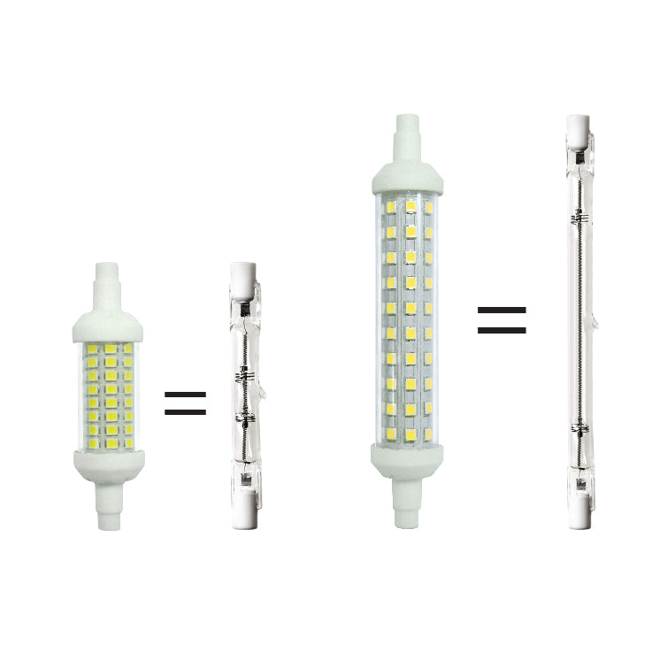 Lusion: R7S LED DOUBLE ENDED LINEAR 9W 118MM 2700K-21110