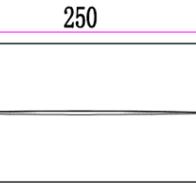 3A Lighting 13W LED BRICK LIGHT Sliver