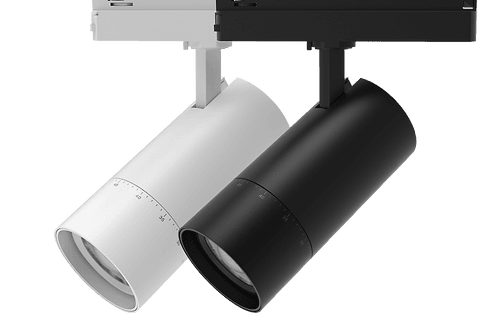 35W LED ZOOM TRACK LIGHT BJ35-WHTC35C02 - ONE STOP LIGHTING