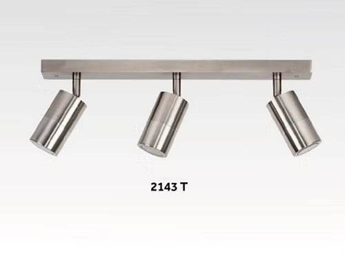 3 Lights Bar Adjustable Spot Light Titanium