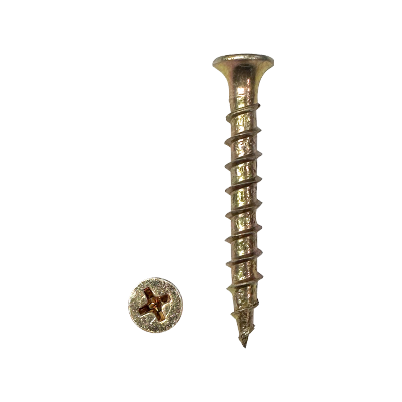 LEXEM LAMINATING SCREWS #10Gx50MM YZ BUDGE COARSE THREAD 100PCS/JAR