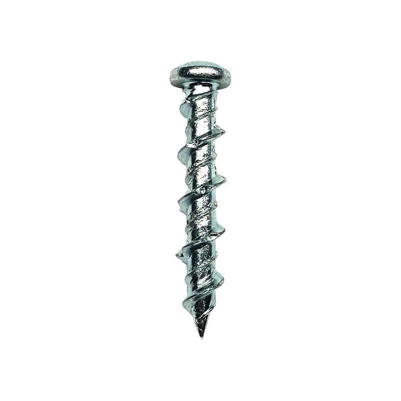 LEXEM SCREW DOG PAN HEAD PH2 DRIVER BRIGHT ZINC PLATED 100PCS/JAR