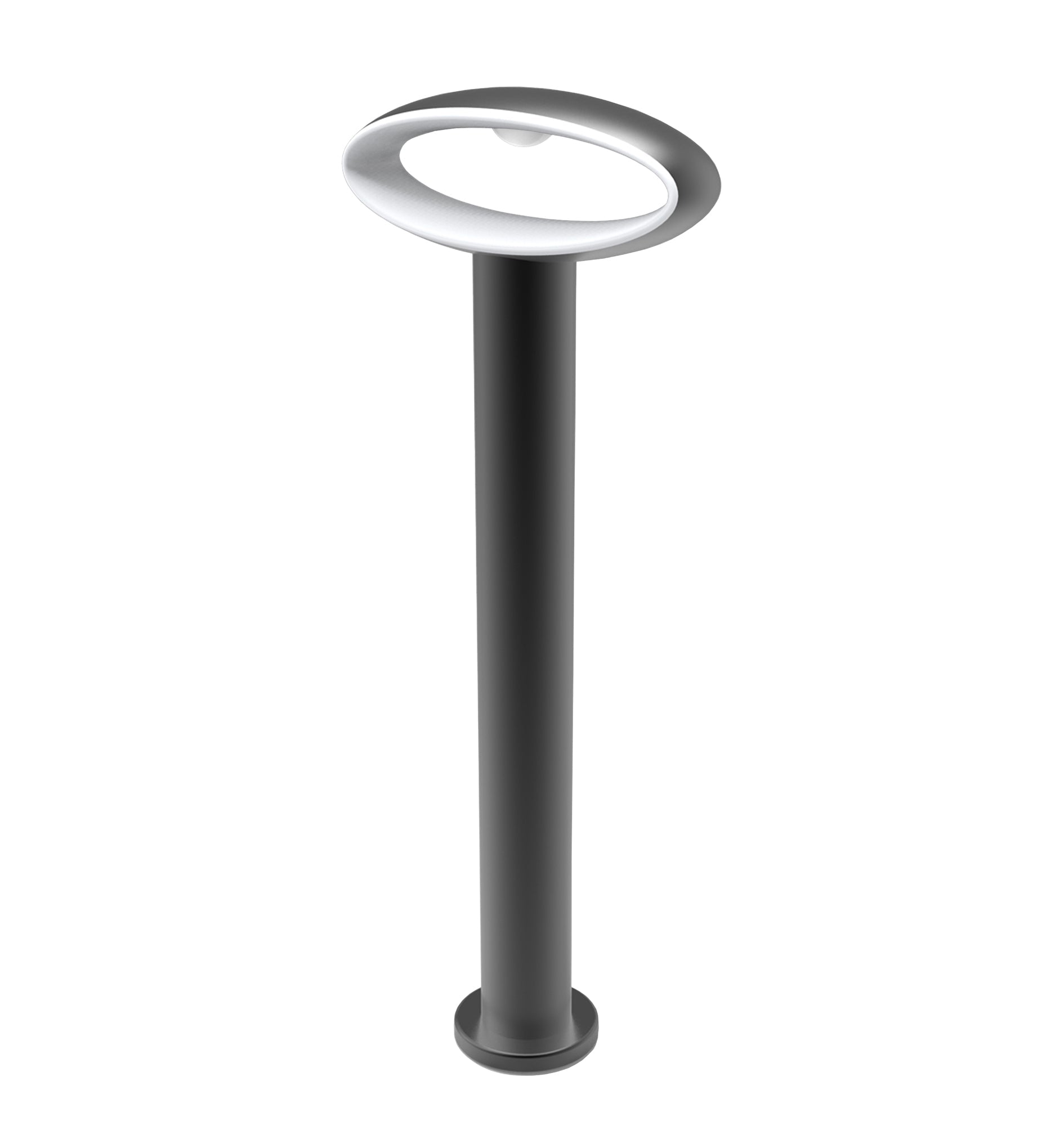 CLA Horus LED Surface Mounted Open Oval Bollard Light Medium