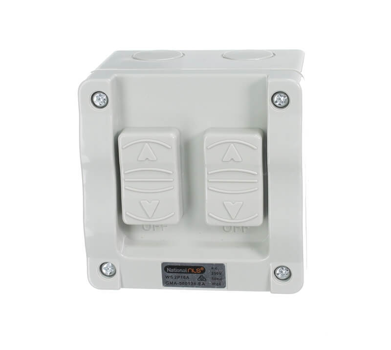 DOUBLE SWITCH 16A 250V