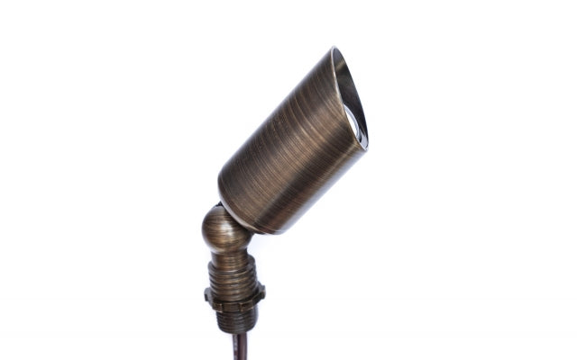 Pro Light Club Heavy Duty Cast Brass Spike With Light - PSL2905WB