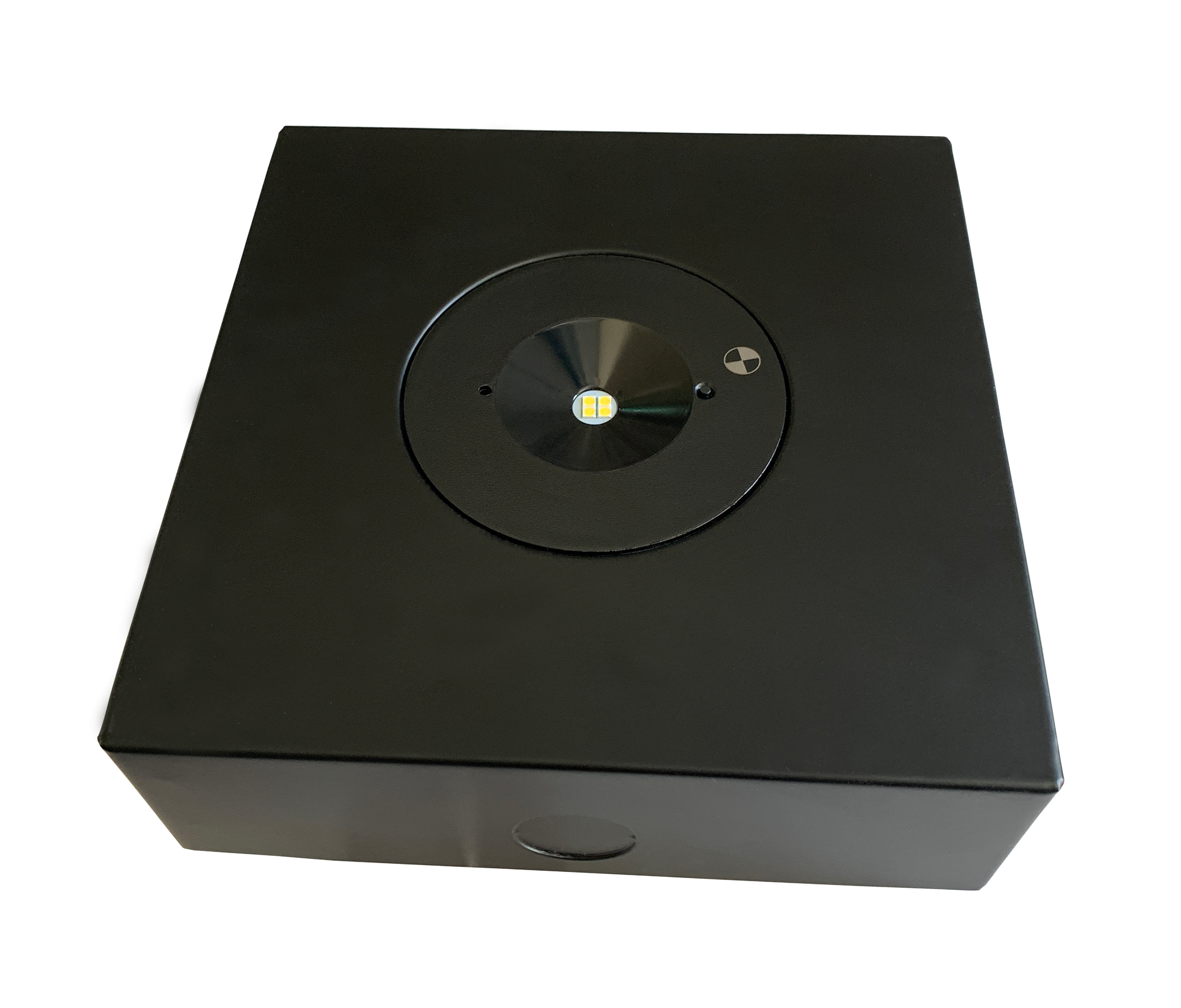 Lawell: UFOFIRE Surface Mount Emergency Downlight Black