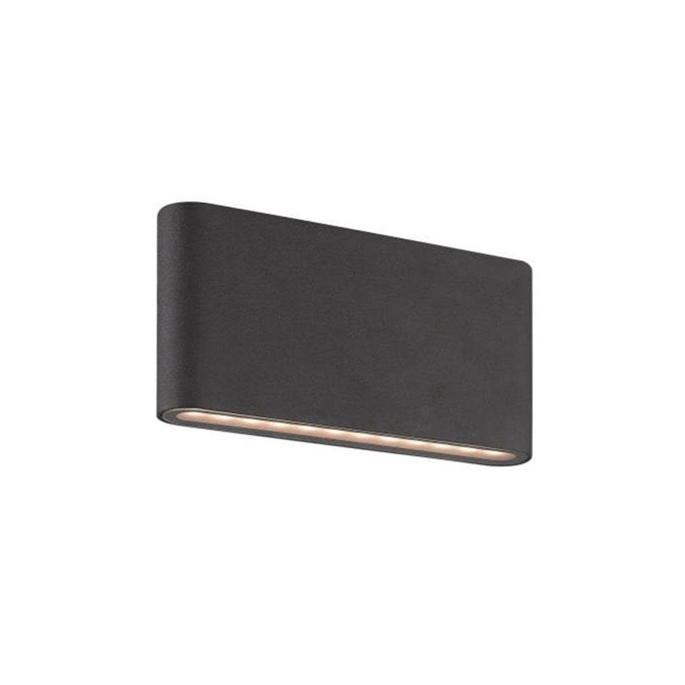 3A Lighting: Eltanin 20 10W Up & Down LED Wall Light Black / Tri-Colour