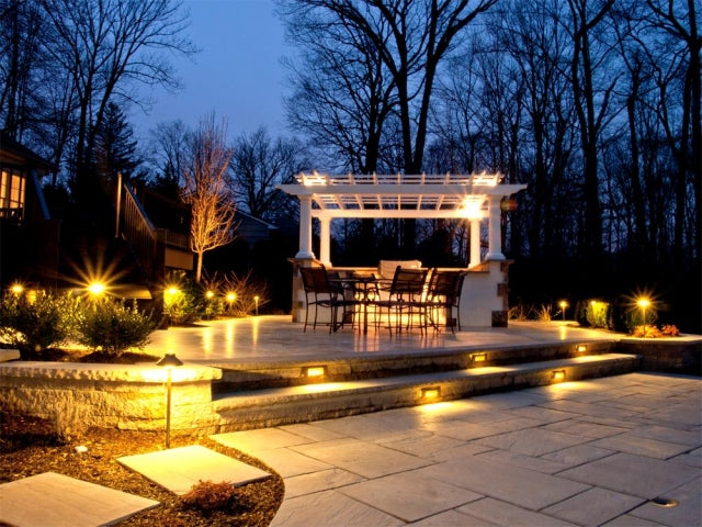 Pro Light Club Brass Path Light PPL2319