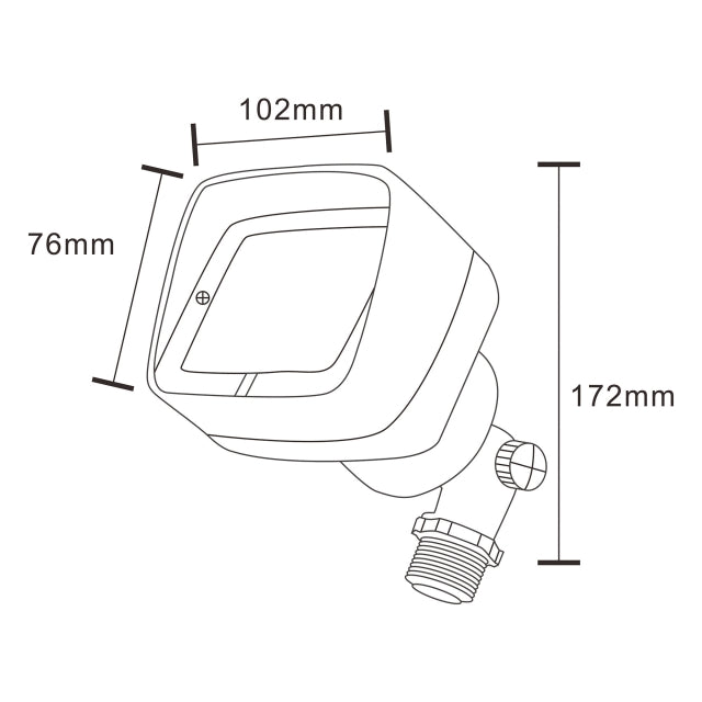Pro Light Club Aluminum Area Flood PFL1300