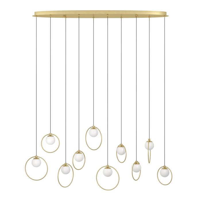 Eglo PORTOCOLOM Pendant Light Oval-Shape Small