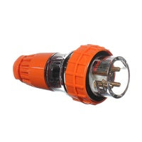 NLS 4 PIN FLAT STRAIGHT PLUG IP66 3