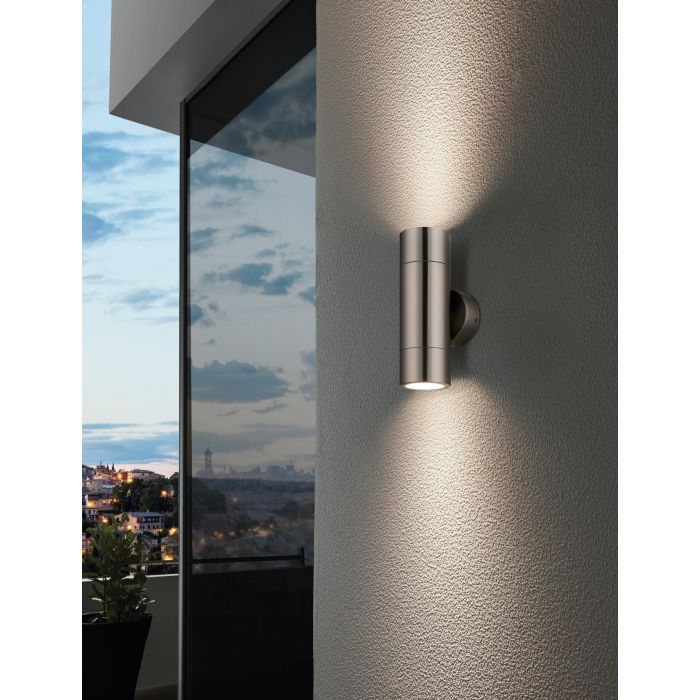 Eglo FREMANTLE 2 up/down Stainless Steel Light