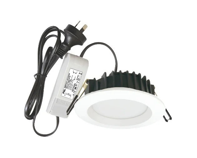 PHL Mission Recessed Tri-colour Downlight Black