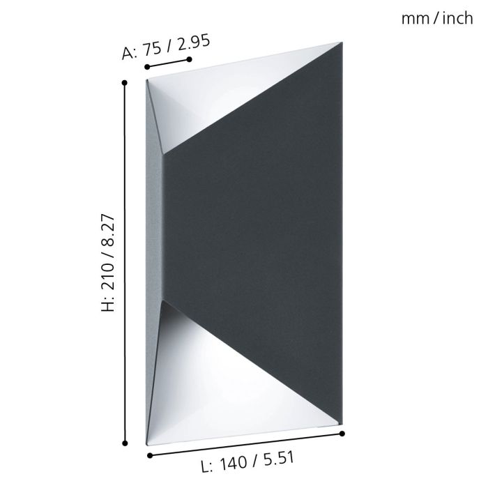 Eglo PREDAZZO wall light