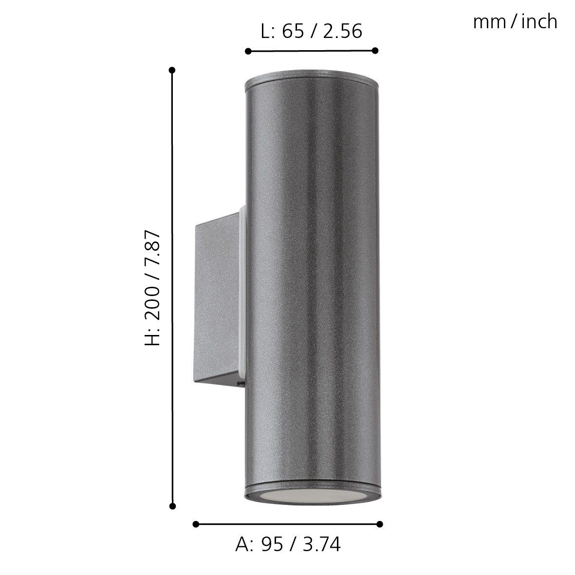 Eglo RIGA UP & Down Wall Light