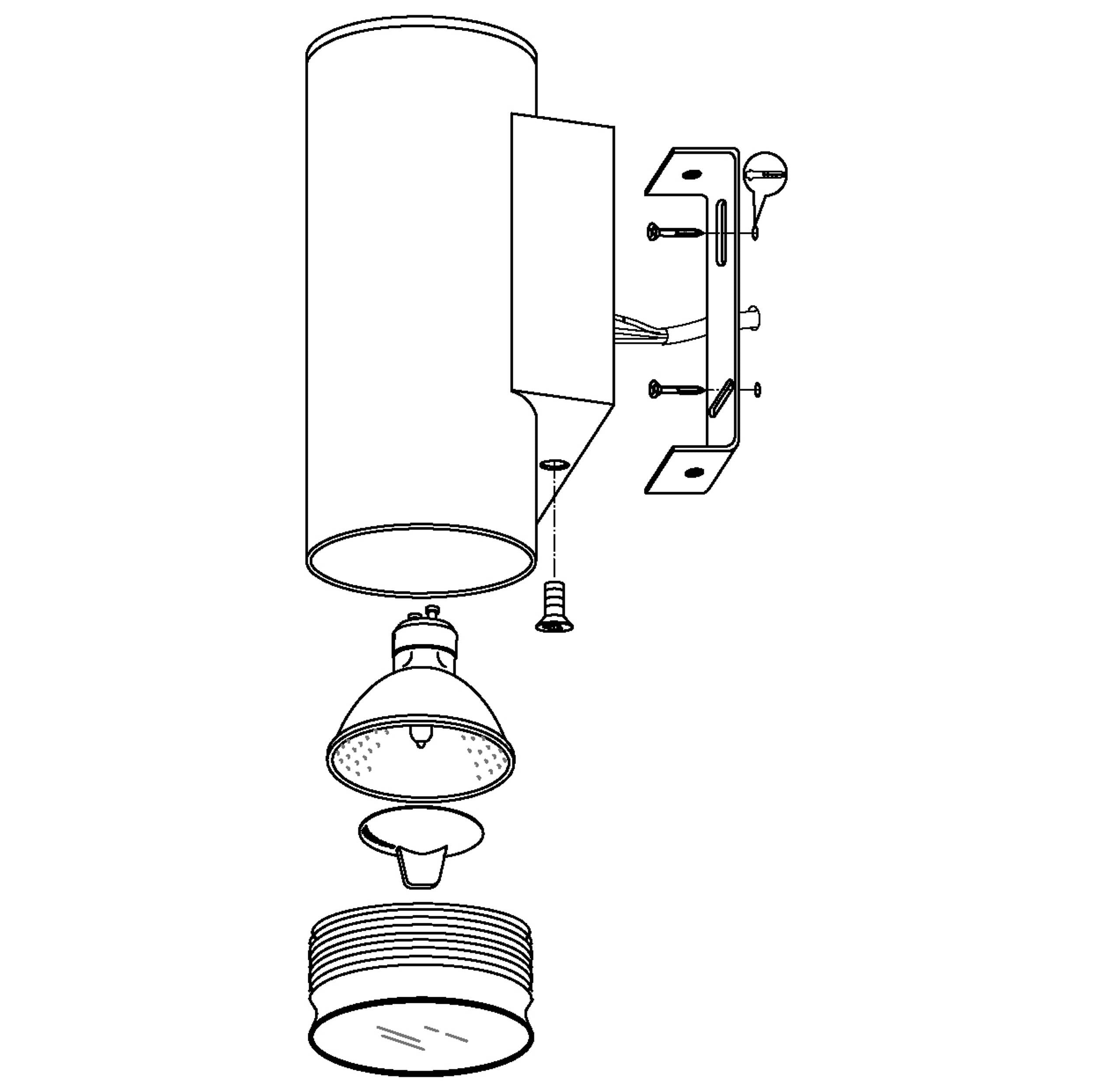 Eglo RIGA UP & Down Wall Light