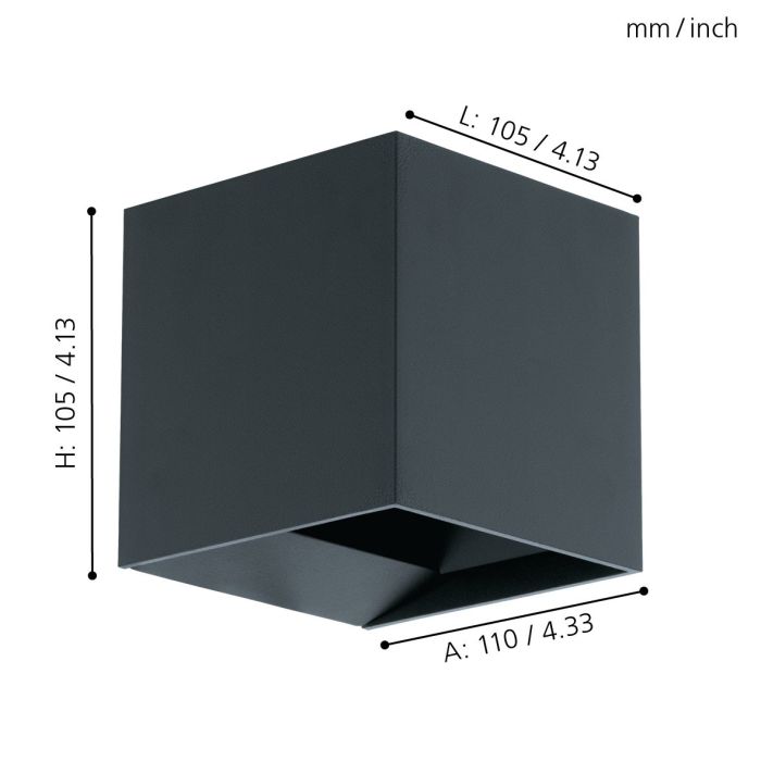 Eglo CALPINO Up & Down Wall Light