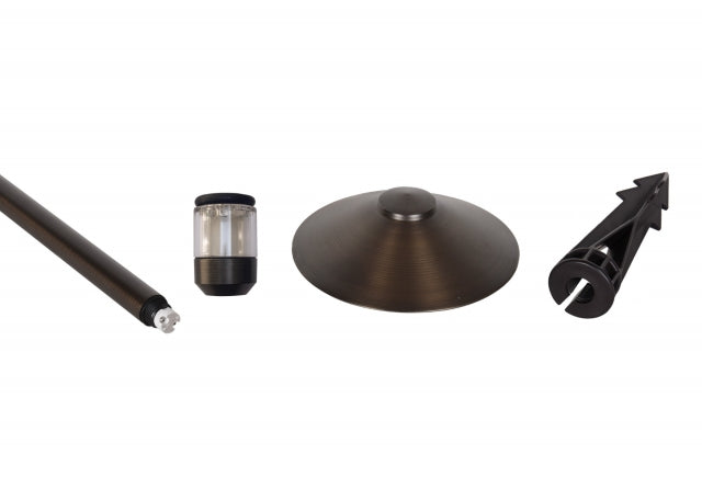 Pro Light Club Brass Path Light PPL2403WB