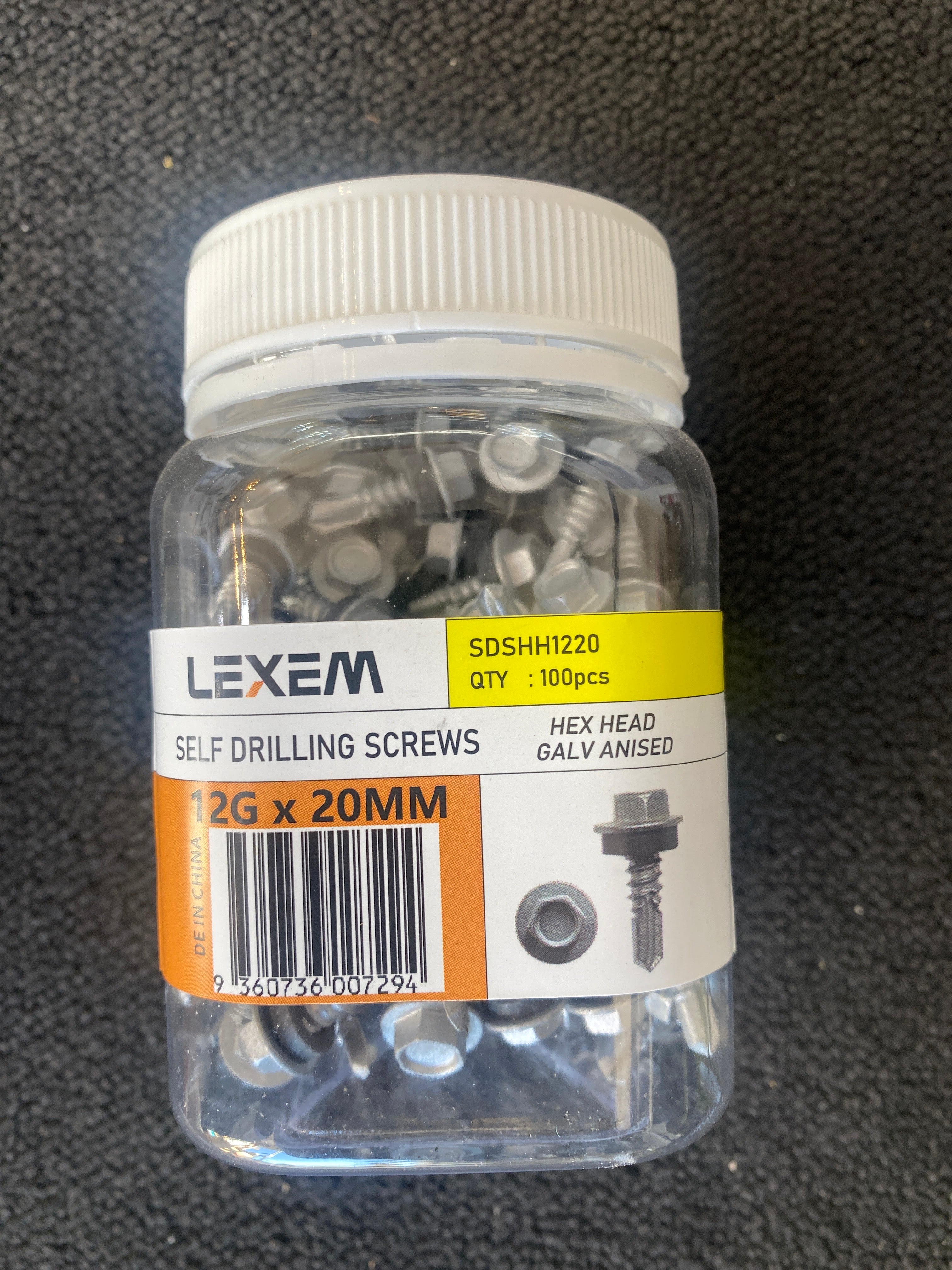 Hex Self Drilling Screws SDSHH1220(12Gx20mm)