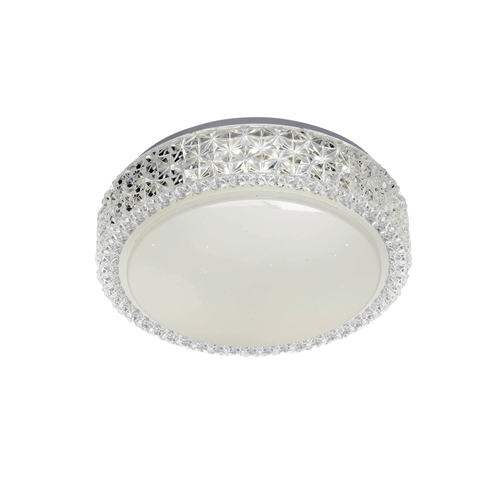 Telbix Lighting: AMELIA LED OYSTER 3CCT