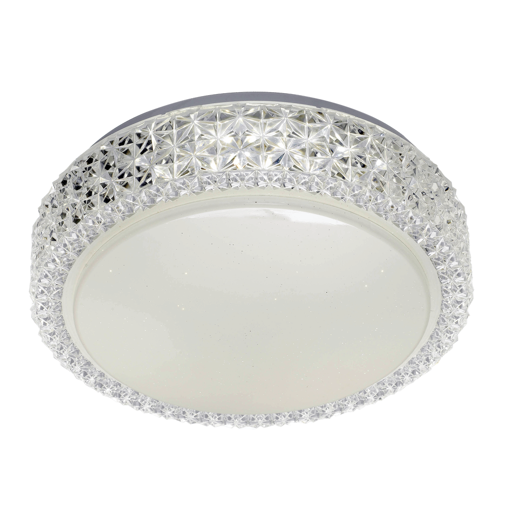 Telbix Lighting: AMELIA LED OYSTER 3CCT