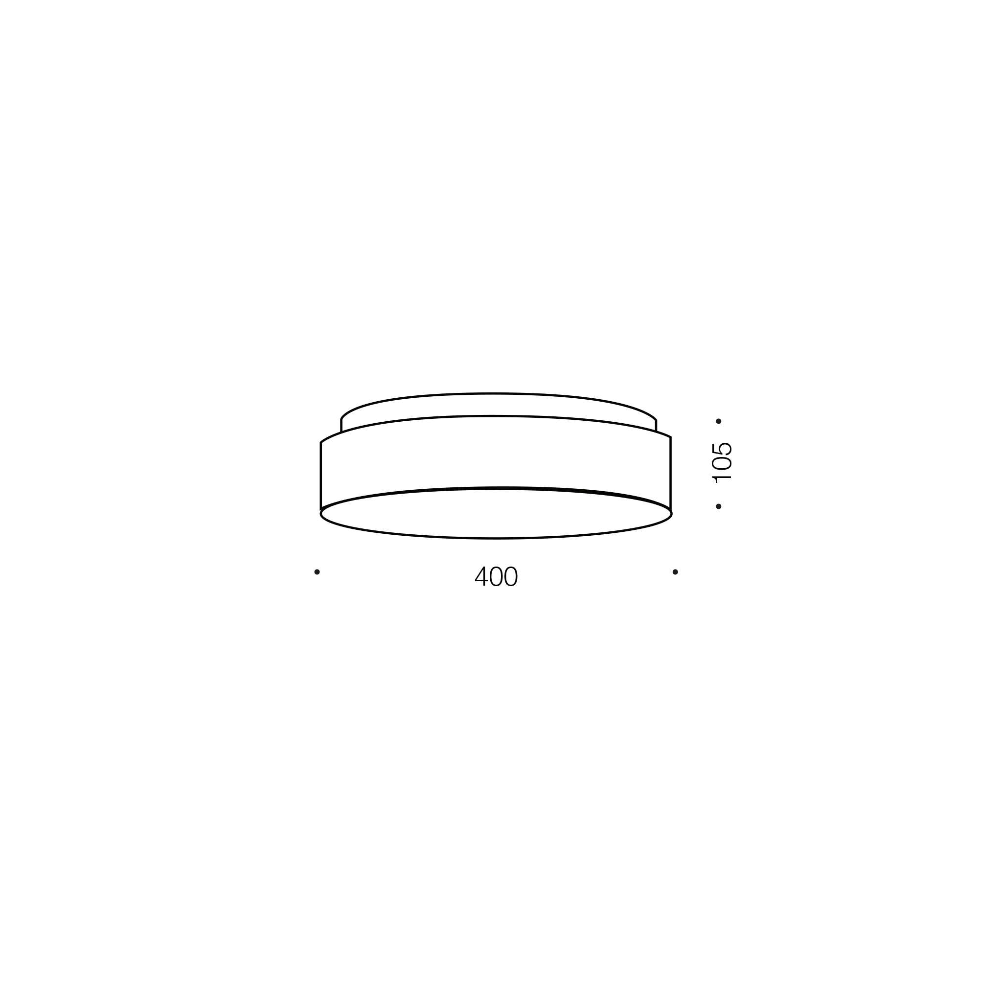 Telbix Lighting: AMELIA LED OYSTER 3CCT