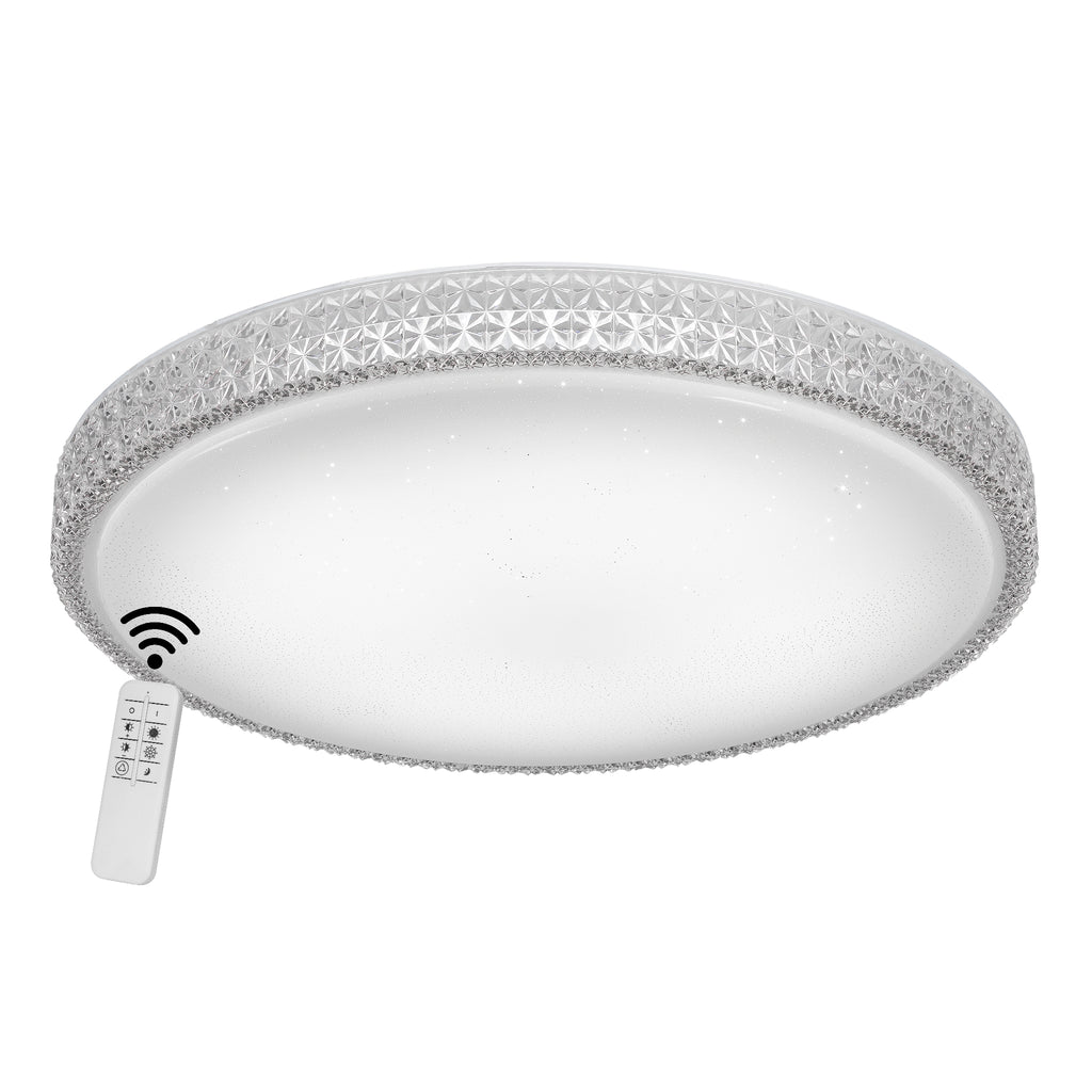 Telbix Lighting: AMELIA LED OYSTER 3CCT