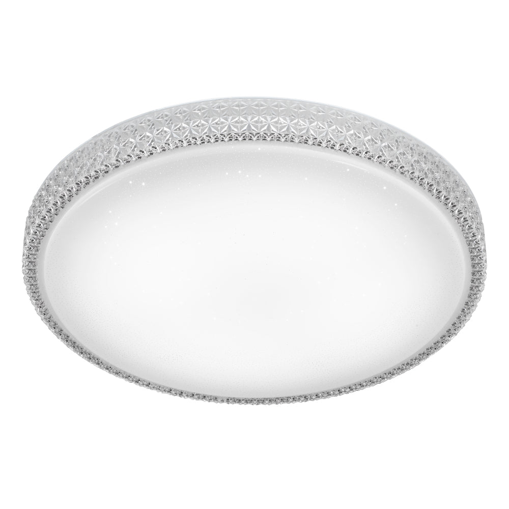 Telbix Lighting: AMELIA LED OYSTER 3CCT