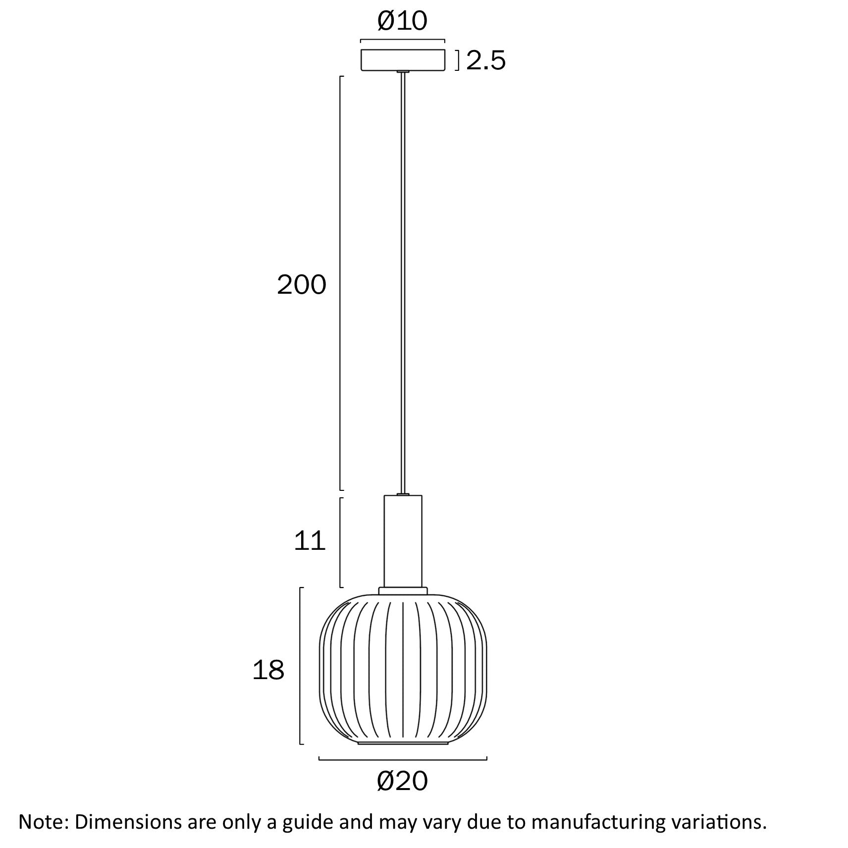 Telbix Lightings: AOSTA PENDANT