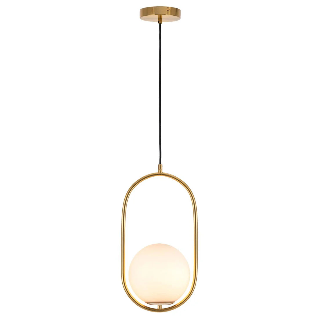 Mercator Lighting Ava 1Lt Pendant Light Brass