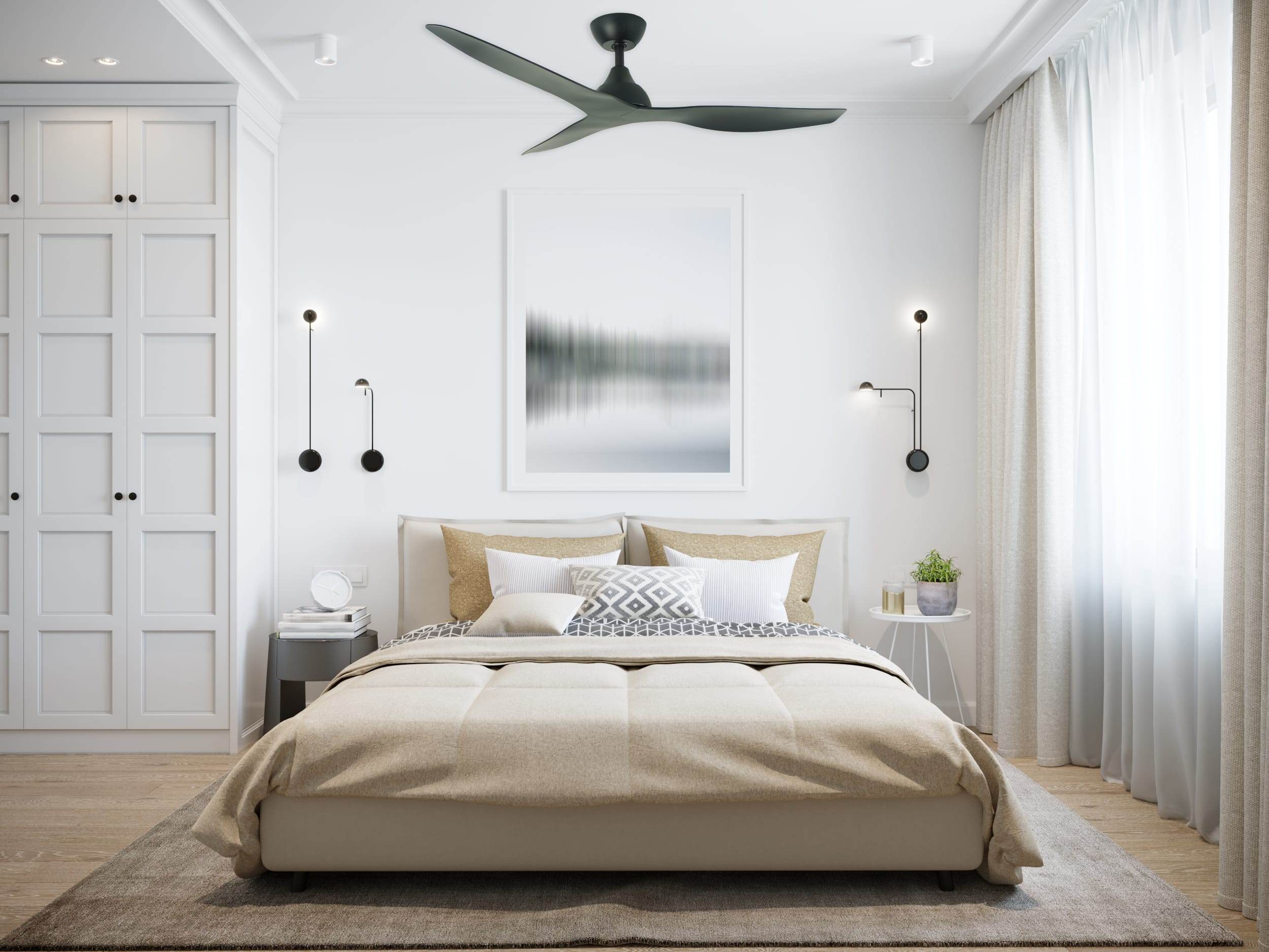 Avoca DC 48inch and 52inch Smart Ceiling Fan With WIFI Remote Control