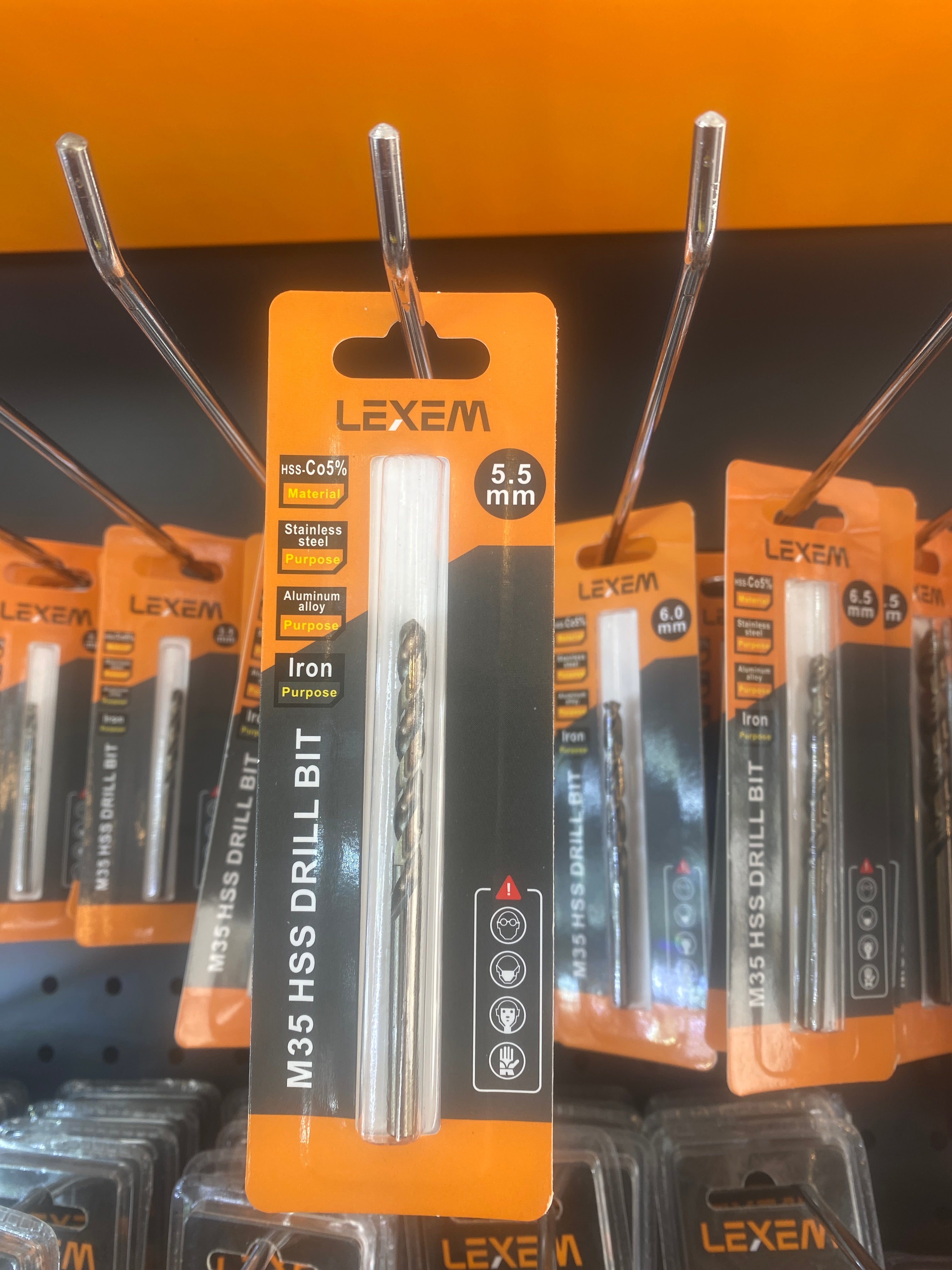 LEXEM M35 HSS COBALT Drill Bit Single Bit 5.5mm