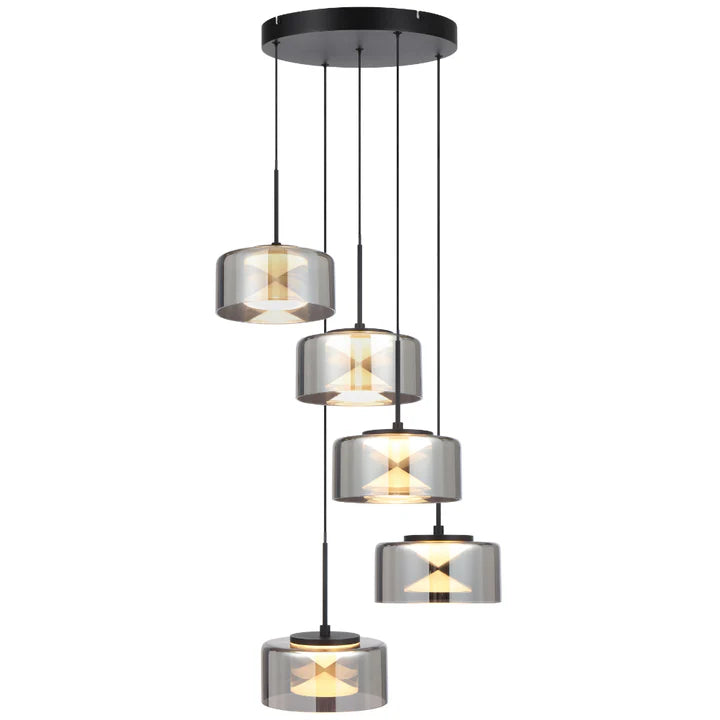 Telbix: CEDRO 1, 4 & 5 LIGHT PENDANT