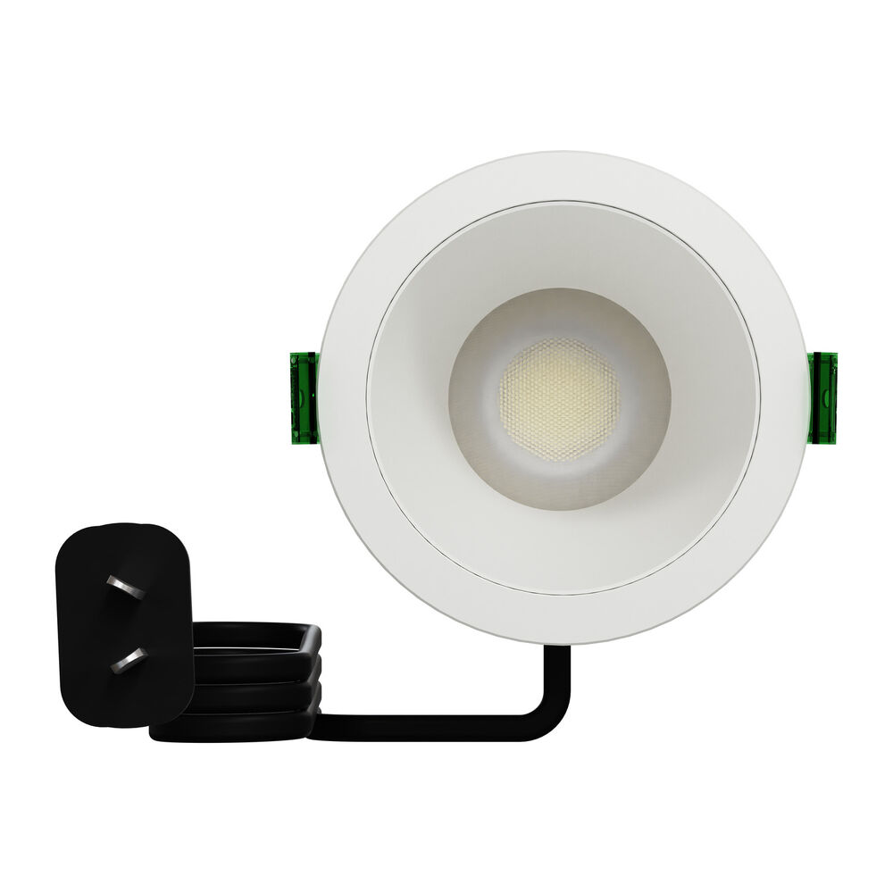 Clipsal Low Glare Tri-Colour LED Downlight - White CLITPDLLG