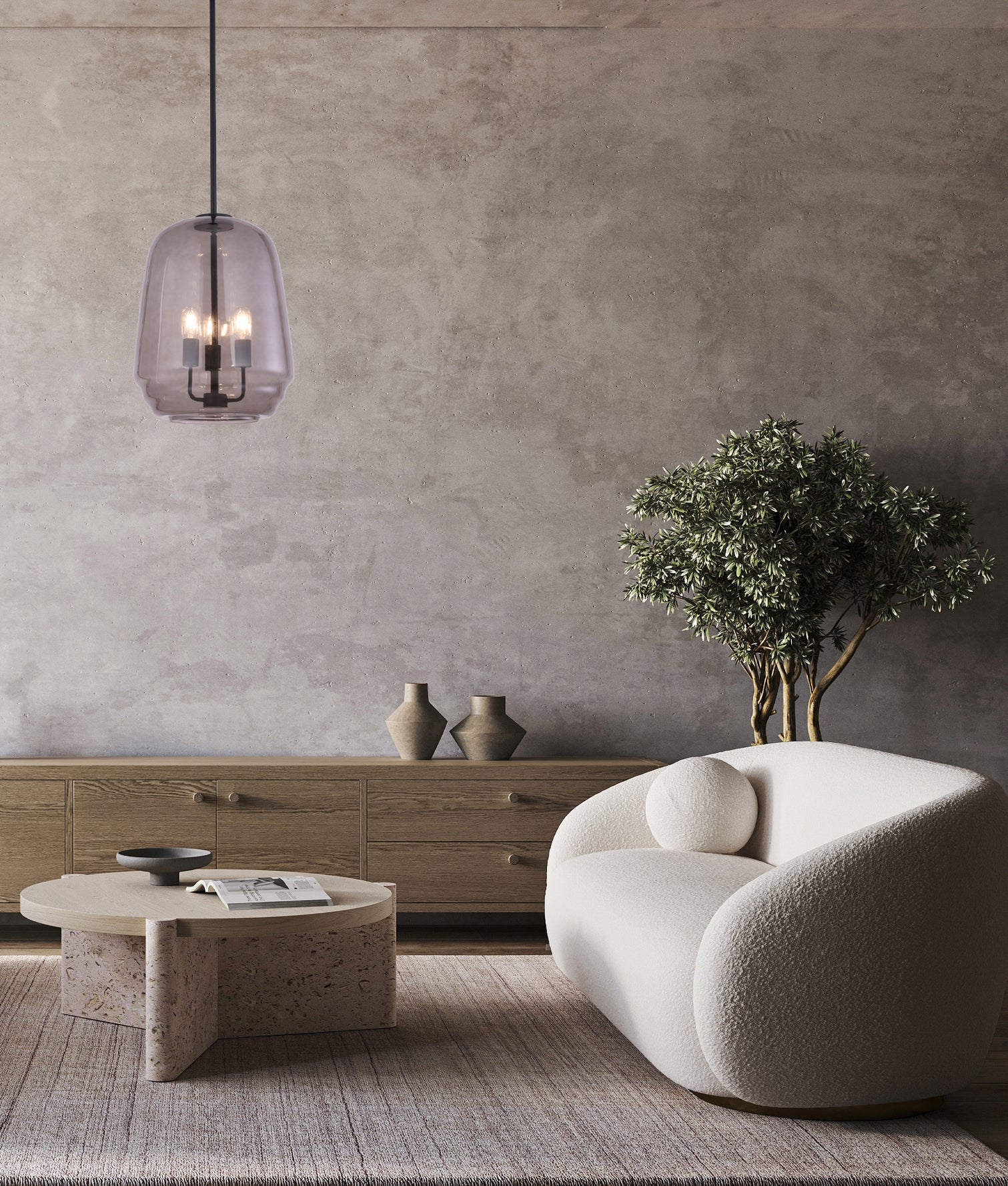 CLA CUAD Small Pendant Light