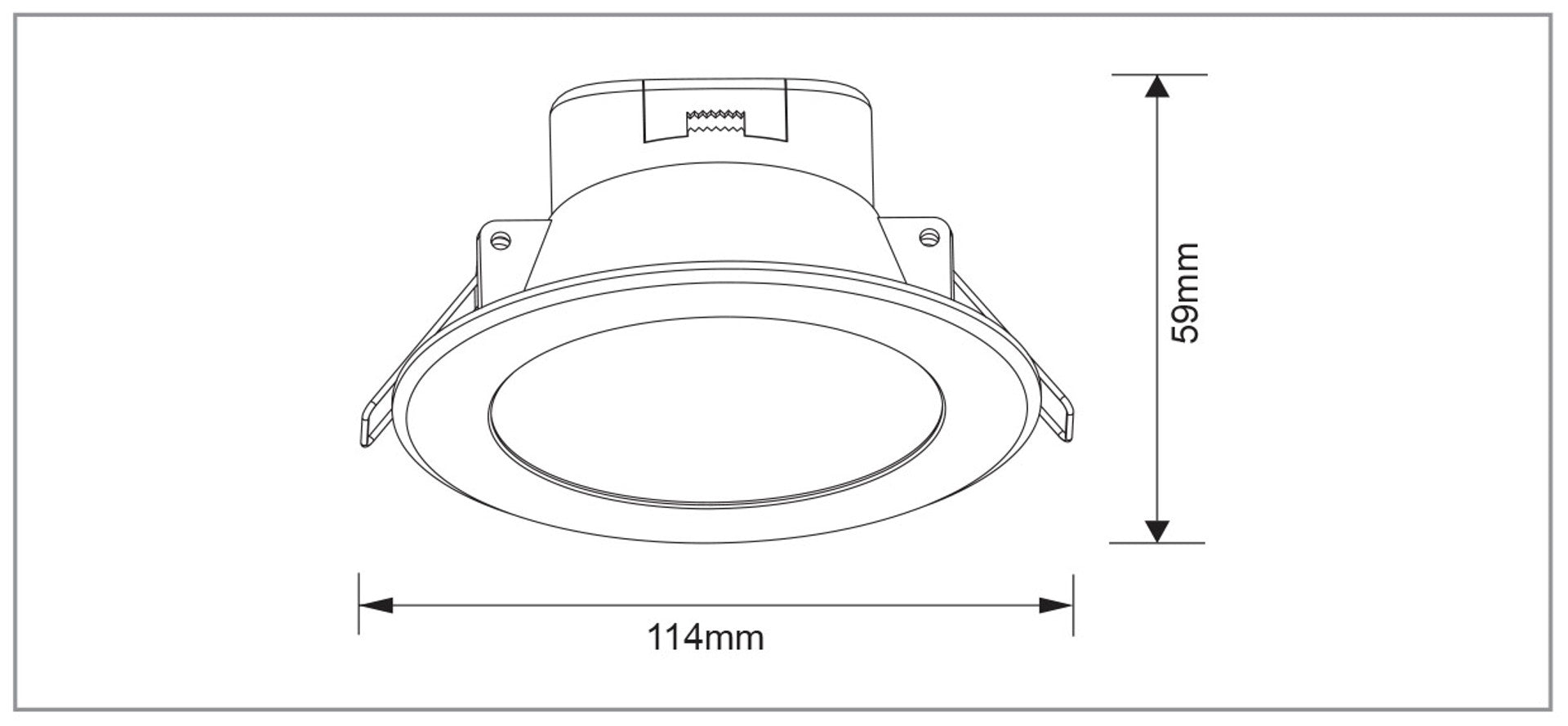 BUDDY 10W 6000k / 4000k Led Indoor Downlight