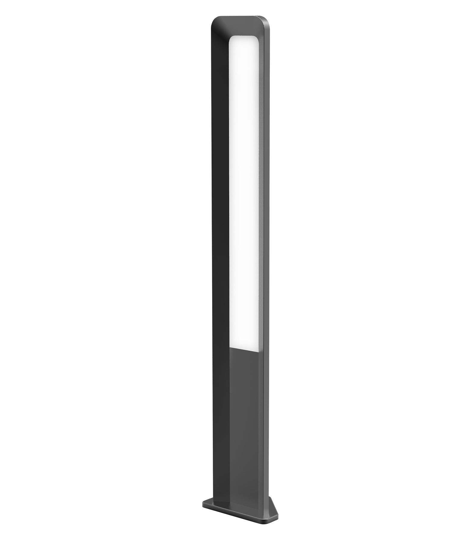 CLA Hathor LED Surface Mounted Dark Grey Bollard Light