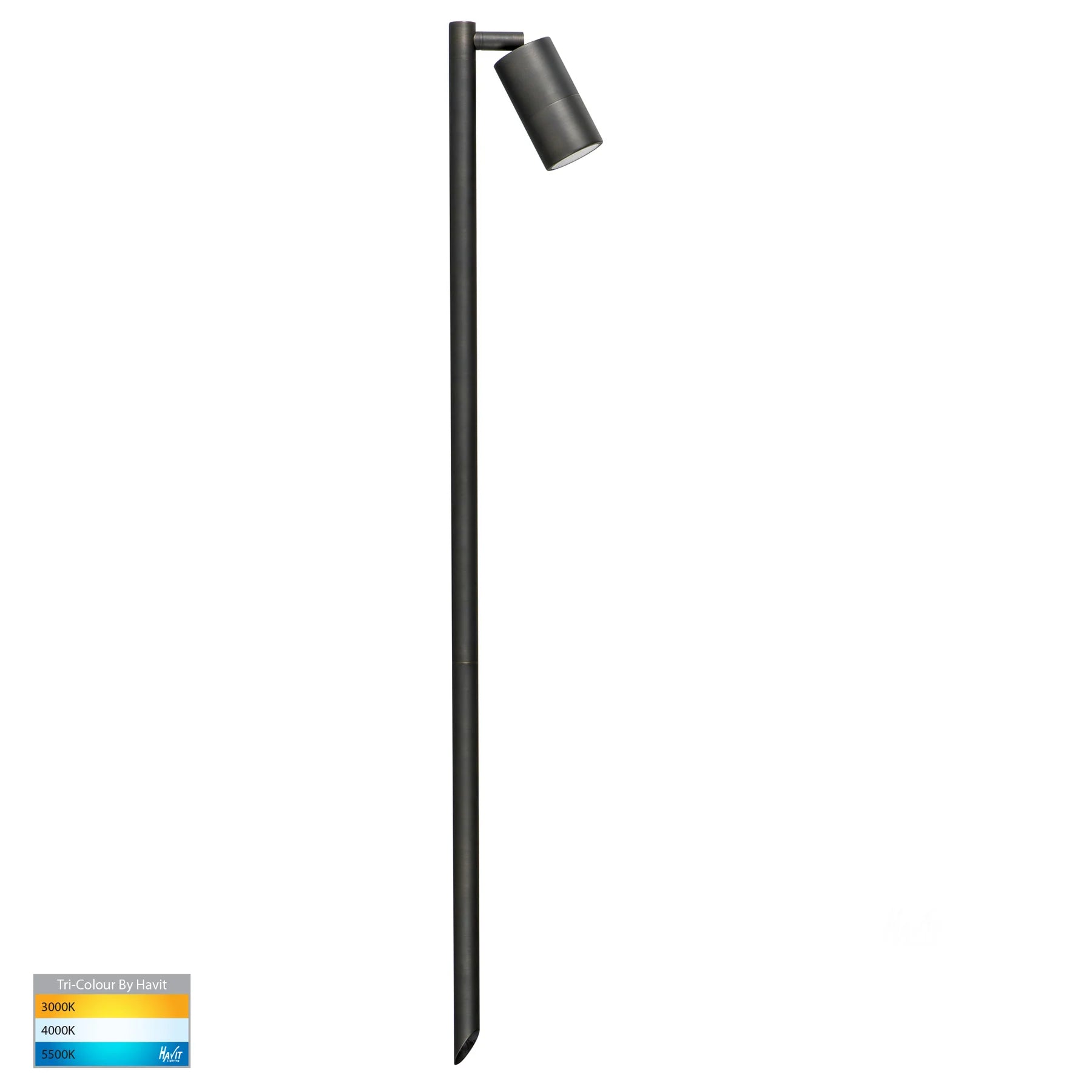 Havit Tivah TRI Colour Single Adjustable LED Bollard Spike Light