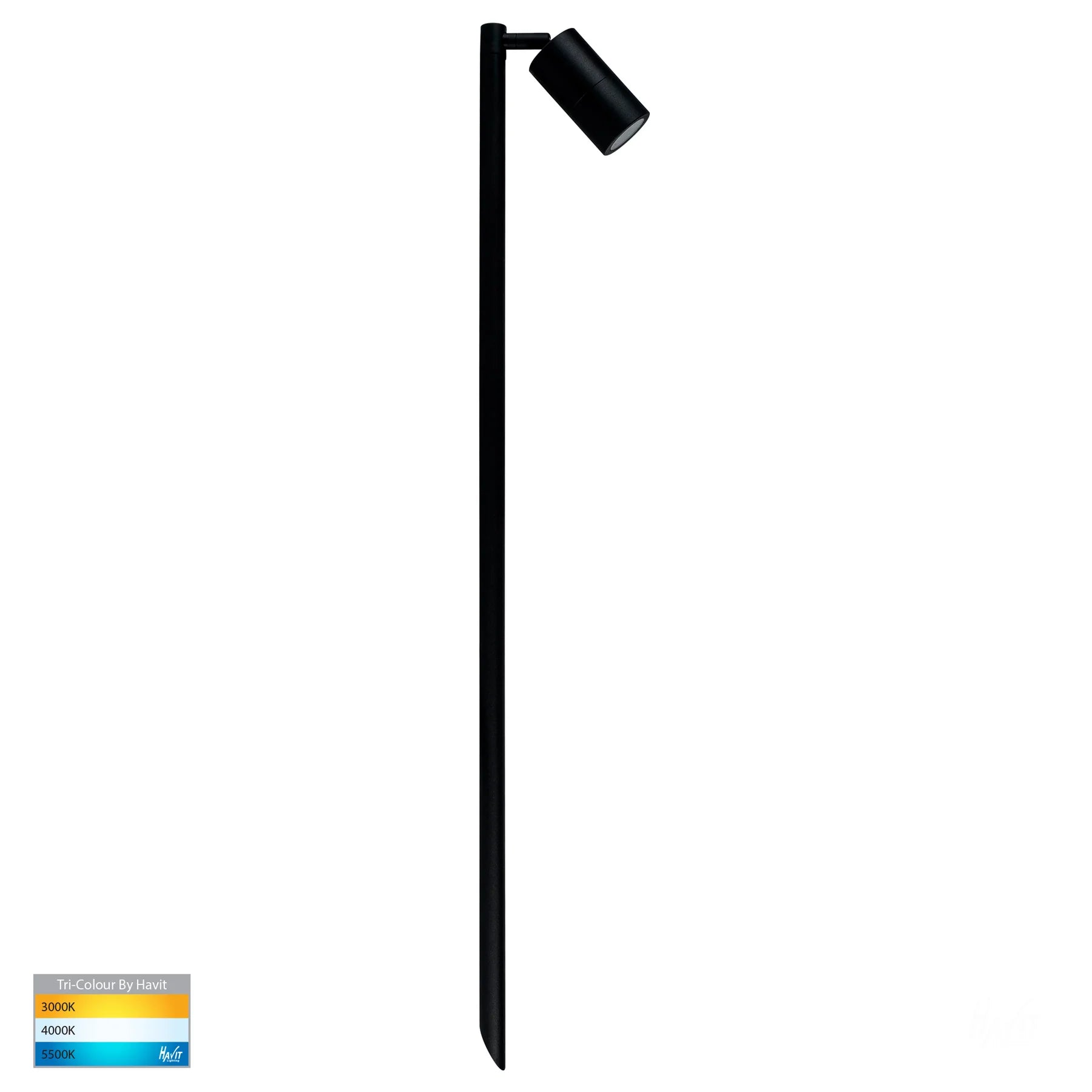 Havit Tivah TRI Colour Single Adjustable LED Bollard Spike Light