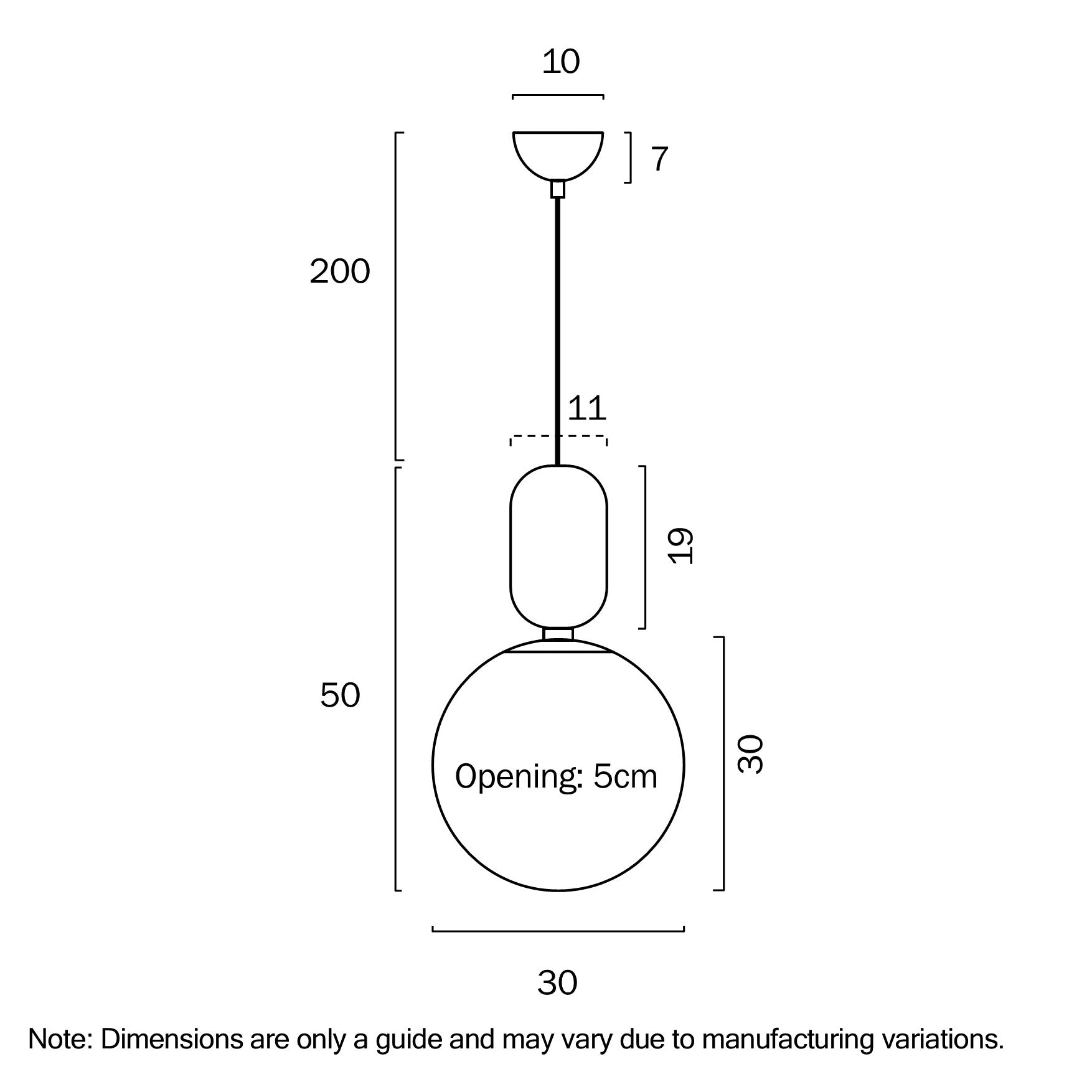 Telbix Lighting: KADE 30 PENDANT