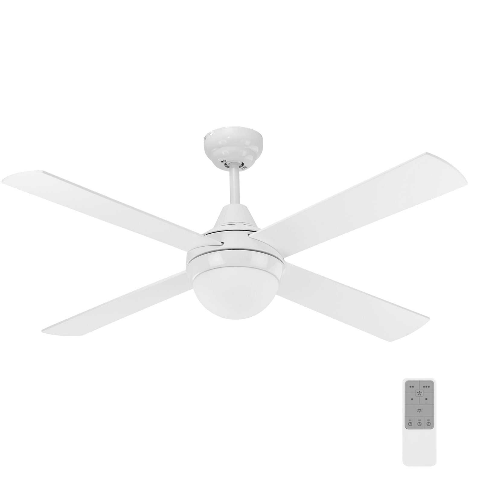 Lonsdale 120cm AC Ceiling Fan with Light and Remote 1