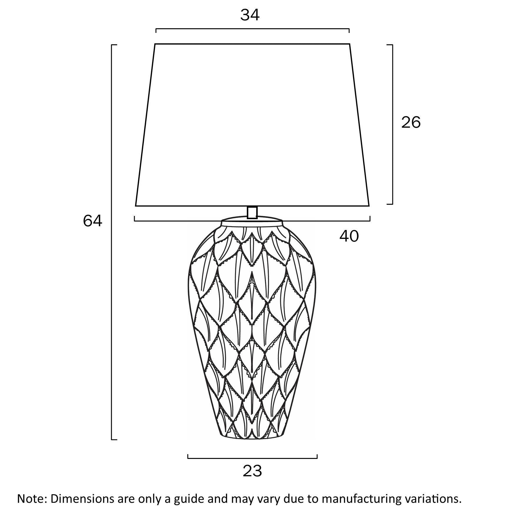 Telbix Lighting : MADRID CERAMIC TABLE LAMP