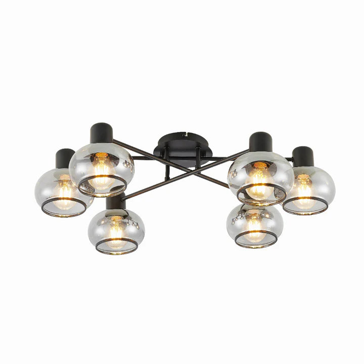 Telbix: MARBELL 6 LIGHT CTC MARBELL CTC6 Black
