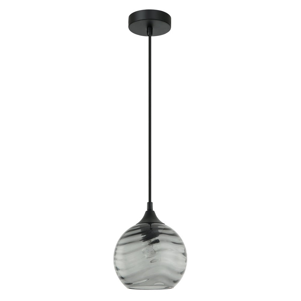 MARBRE: Modern Retro Interior Wine Glass Wavy Glass Pendant Lights-CLA LIGHTING
