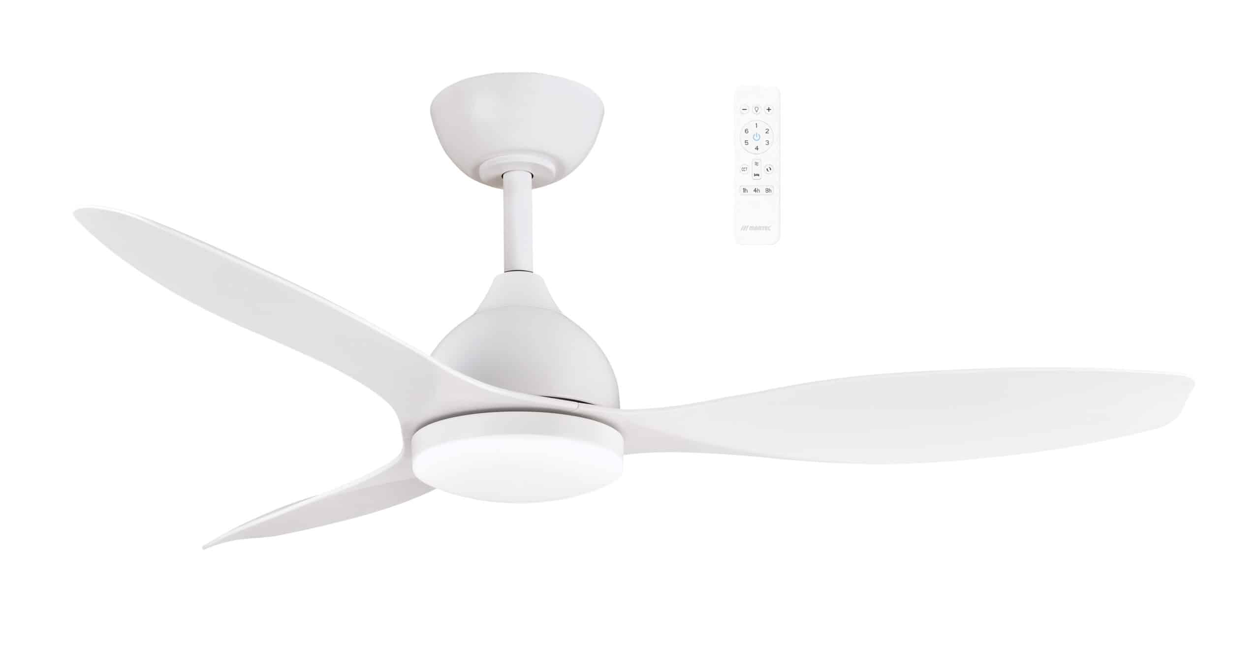 Martec Elite DC 48inch and 52inch Smart Ceiling Fan With WIFI Remote Control with LED light
