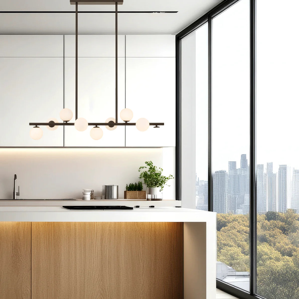 Telbix Lighting: MORAN 9 LIGHTS PENDANT