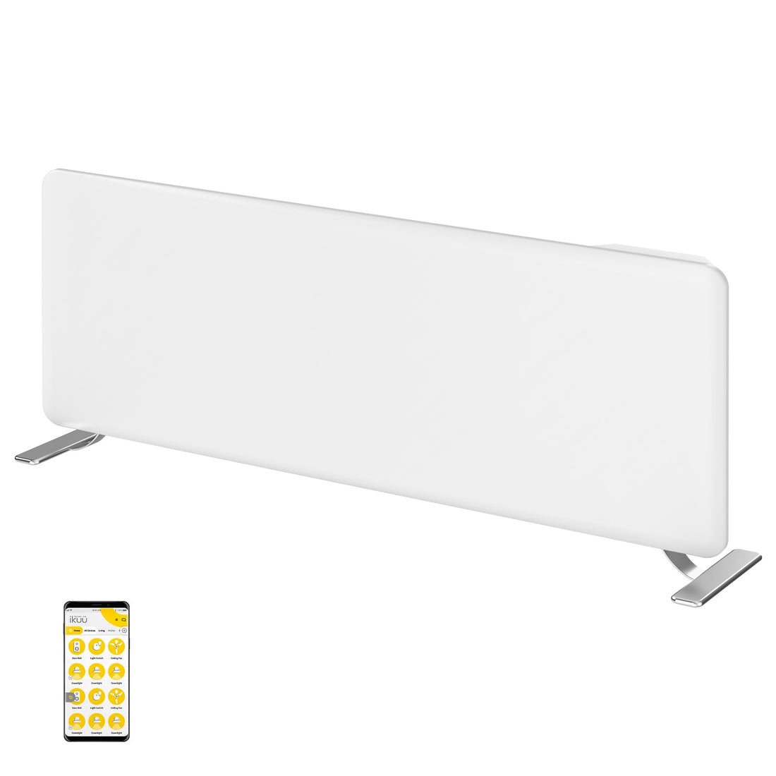 Mercator Lighting:Ikuu Smart WIFI Panel Heater