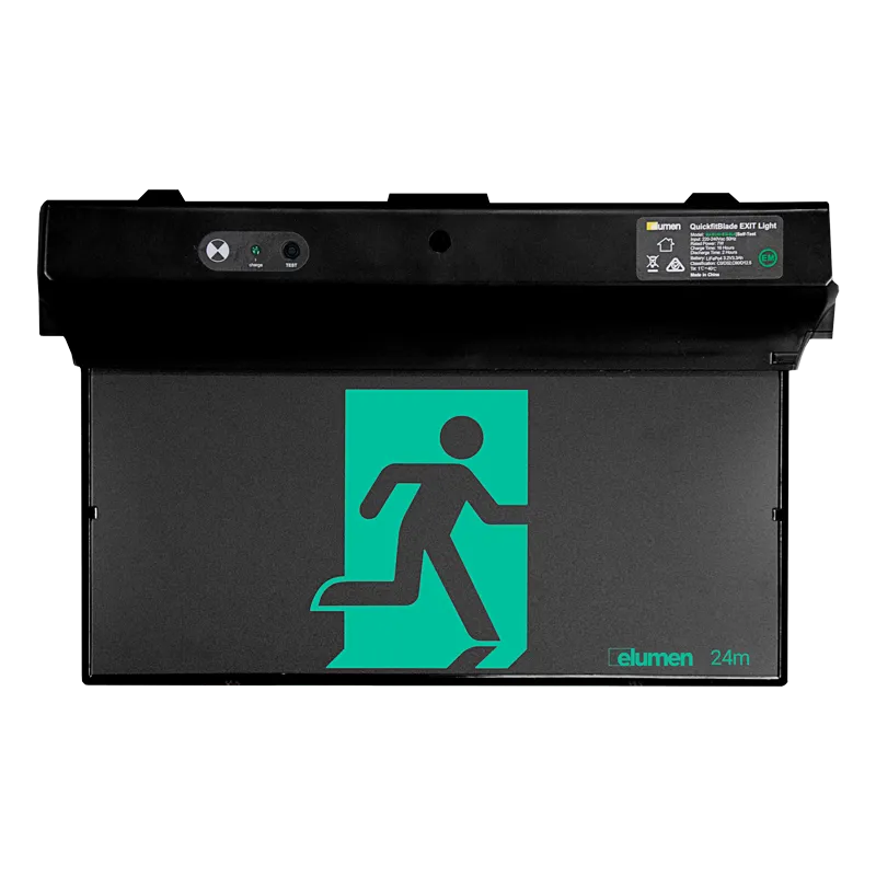 Elumen Maslin LED Emergency Blade Exit Sign