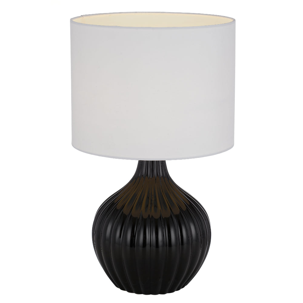 NORD CERAMIC TABLE LAMP Black